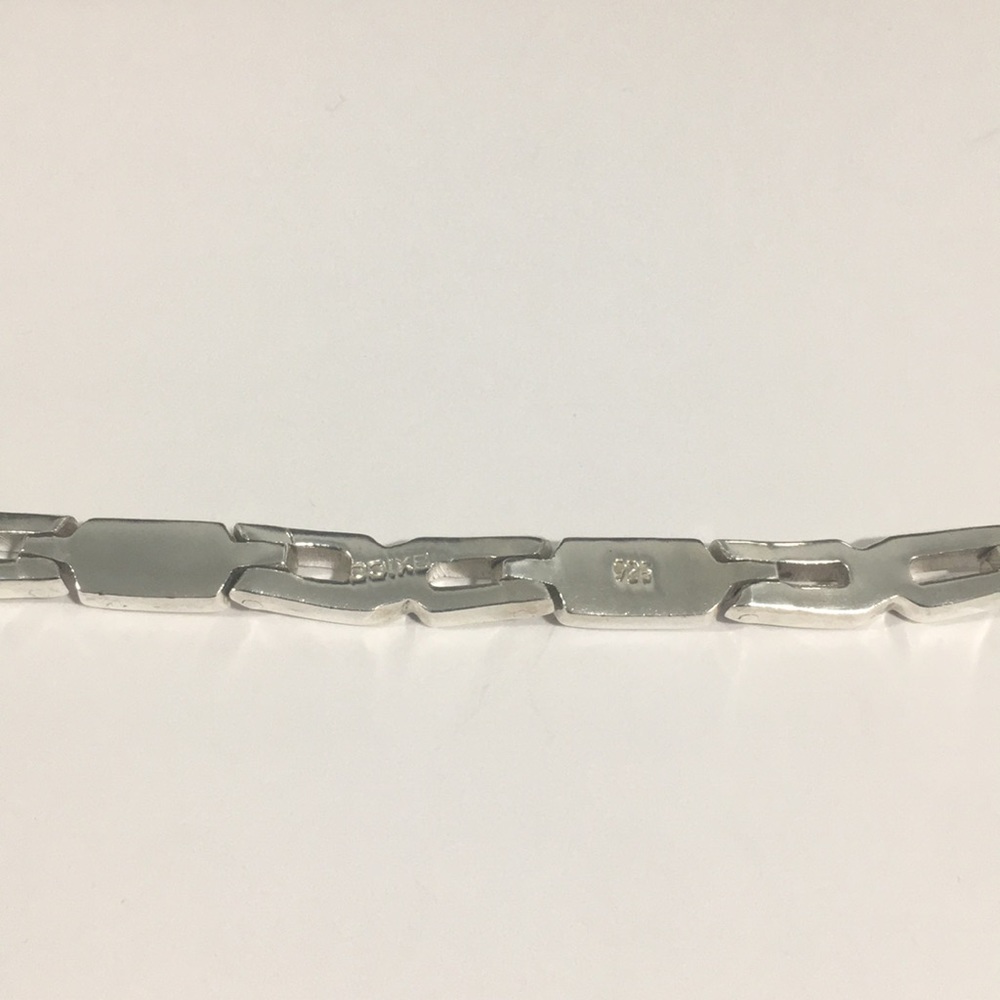 Sterling Silver 925 Solid Bracelet - image 3